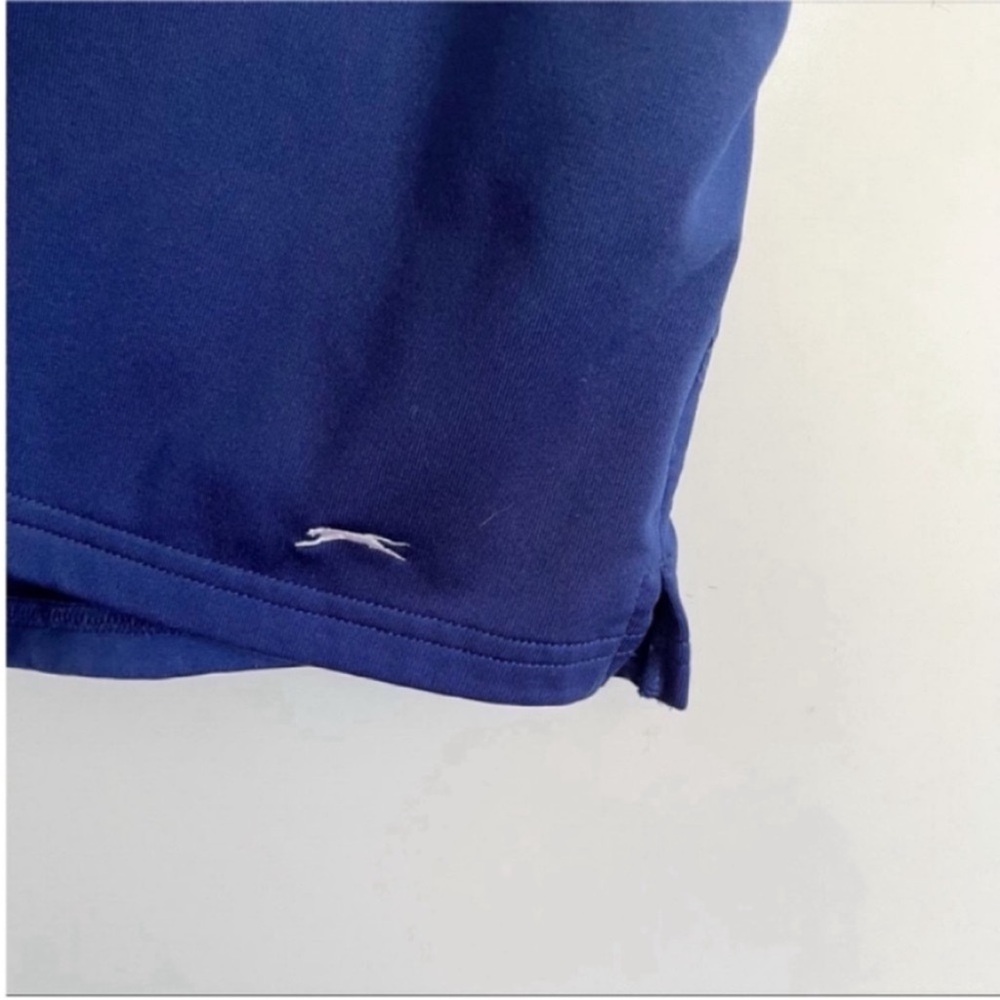 Slazenger shorts blue athletic golf tennis elastic waistband - Picture 2 of 7